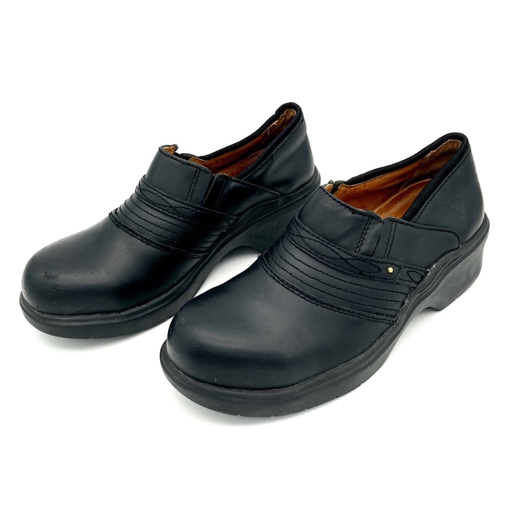 Ariat Equestrian Safety Clogs Steel Toe Leather